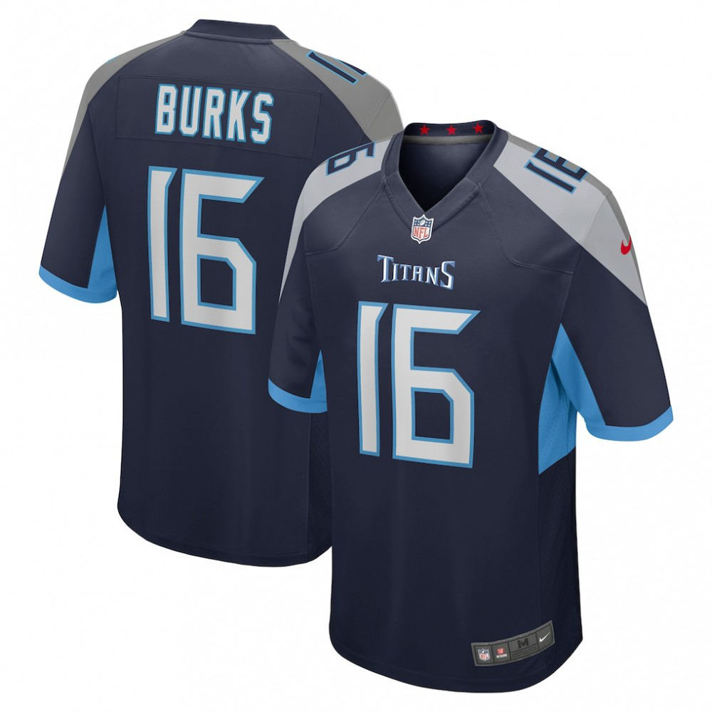 Treylon Burks Tennessee Titans Nike Player Game Jersey - Navy-GridironStore